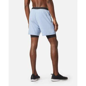 Rhone Active Swift Lined 6" Inseam Shorts in Pale Gray Size XL/T